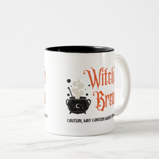 Witch's Brew Magic Coffee Mok (Voorkant rechts)