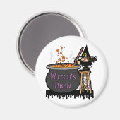 Witch's Brew Magnet (Voorkant / Achterkant)