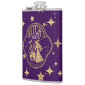 Witch's Brew Paarse en Goud Heupfles (Links)