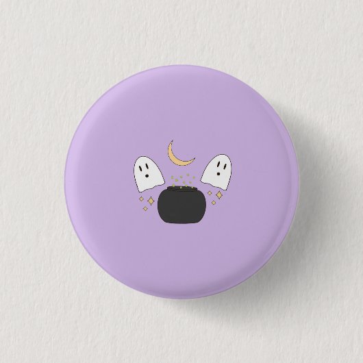 Witch's Brew Pin Ronde Button 3,2 Cm (Voorkant)