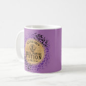 Witch's Brew Potion Design Coffee Mok Cup (Voorkant links)