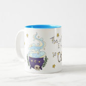 Witch's Brew Two-Tone Coffee Mok (Voorkant links)