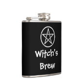 Witch's Brew Wiccan Pagan Pentacle Hip Flask Heupfles (Rechts)
