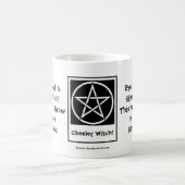 Witch's Brew. Wiccan Tea-verslaafden Cup/Mok Koffiemok (Center)