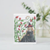 Witch's Broom Briefkaart (Staand voorkant)