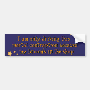 Witch's Bumpersticker