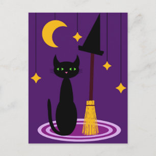 Witch's Cat Briefkaart