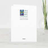 Witch's Cat wenskaart Kaart (Achterkant)