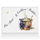 Witch's Cauldron Kaart (Binnen Horizontaal (Boven))