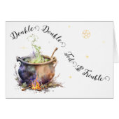 Witch's Cauldron Kaart (Voorkant Horizontaal)