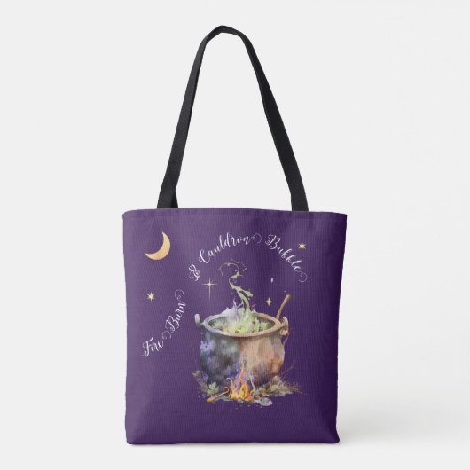Witch's Cauldron Tote Bag (Achterkant)