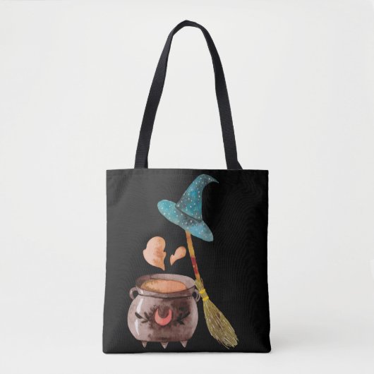 Witch's Cauldron Tote Bag (Voorkant)