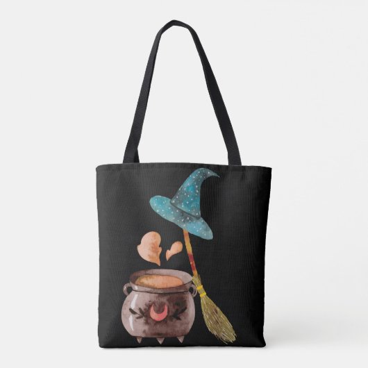 Witch's Cauldron Tote Bag (Achterkant)