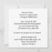 Witch's Cottage: betoverende holle Kaart (Achterkant)