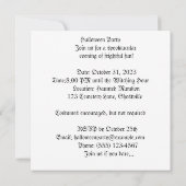 Witch's Cottage: Witchwood Retreat Kaart (Achterkant)