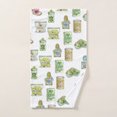 Witch's drankpatroon dubbel bad handdoek (Handdoek)