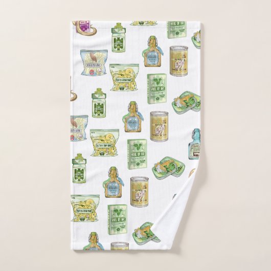 Witch's drankpatroon dubbel bad handdoek (Handdoek)