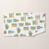 Witch's drankpatroon dubbel bad handdoek (Handdoek)