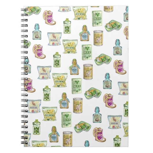 Witch's drankpatroon dubbel notitieboek (Voorkant)