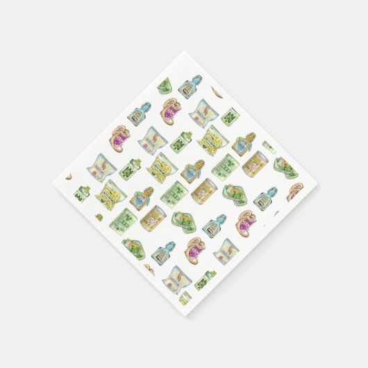 Witch's drankpatroon dubbel servet (Hoek)