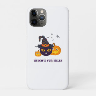 Witch's Fur-Miliar Halloween Case-Mate iPhone Case