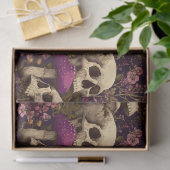 Witch's Garden Skull Purple Pumpkin  Tissuepapier (Geschenk)