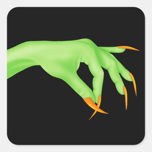 Witch's Hand Sticker (Voorkant)