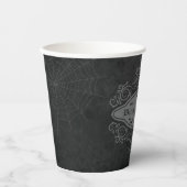 Witch's Hex Mix Donkere Gotische Banner Halloween Papieren Bekers (Voorkant)