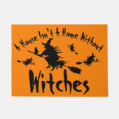 Witch's Home Halloween Deurmat (Voorkant)
