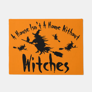 Witch's Home Halloween Deurmat