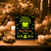 Witch's Kitchen  Halloween Poster