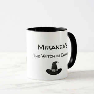 Witch's Kitchen Magic Personalize Name Black Mok