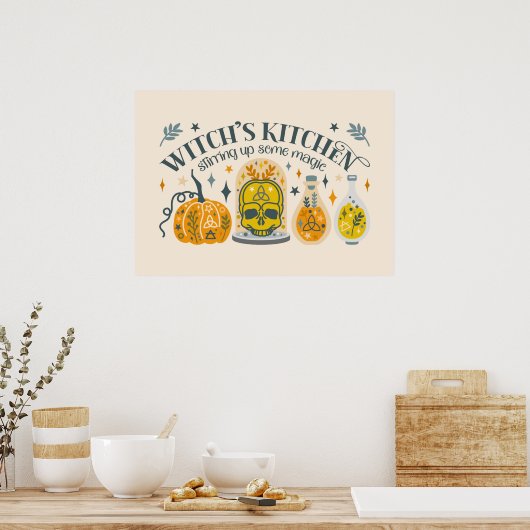 Witch's Kitchen Poster (Keuken)