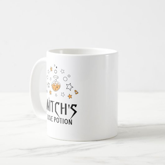 witch's love potion koffiemok (Voorkant links)