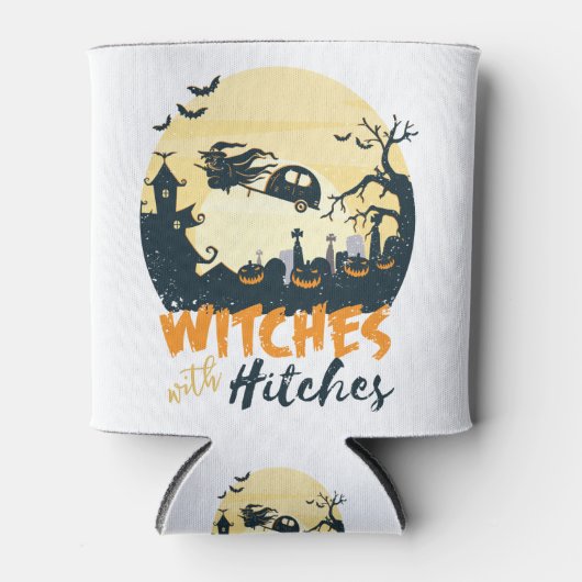 Witchs met Hitches Blikjeskoeler (Voorkant)