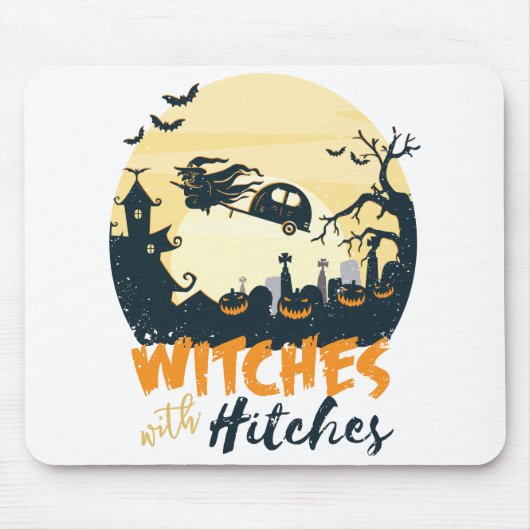 Witchs met Hitches Muismat (Voorkant)