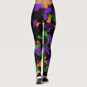 Witch's Paint Splatter Leggings (Achterkant)