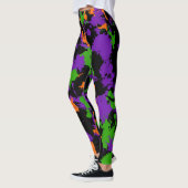 Witch's Paint Splatter Leggings (Links)