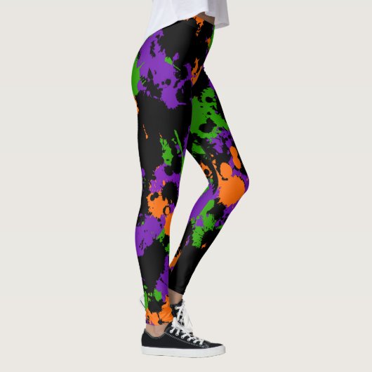 Witch's Paint Splatter Leggings (Rechts)