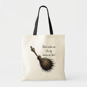 Witch's Pet Broom Snoep tas Canvas tas