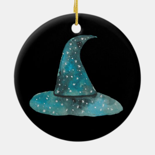 Witch's Pet Keramisch Ornament (Achterkant)