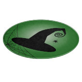 Witch's Pet met Spiderweb Groen Snijplank (Hoek)