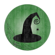 Witch's Pet met Spiderweb Groen Snijplank