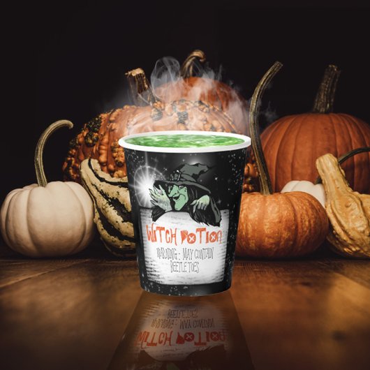 Witch's Potion ID217 Papieren Bekers