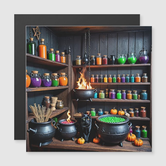 Witch's Potion Room: een magische alchemistische o (Voorkant / Achterkant)