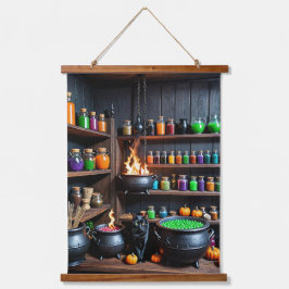 Witch's Potion Room: een magische alchemistische o Hangend Wandkleed