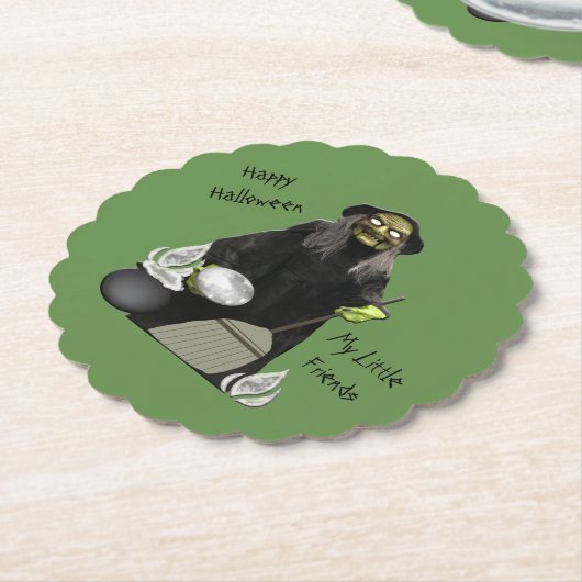 Witch's Rainee Brew Kartonnen Onderzetters (Gekanteld)