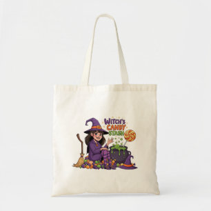 Witch's Snoep Stash Halloween Spooky Tote Bag