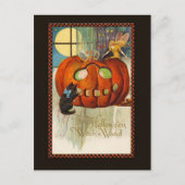 Witch's Wand Halloween Briefkaart (Voorkant)