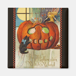 Witch's Wand Halloween Magneet